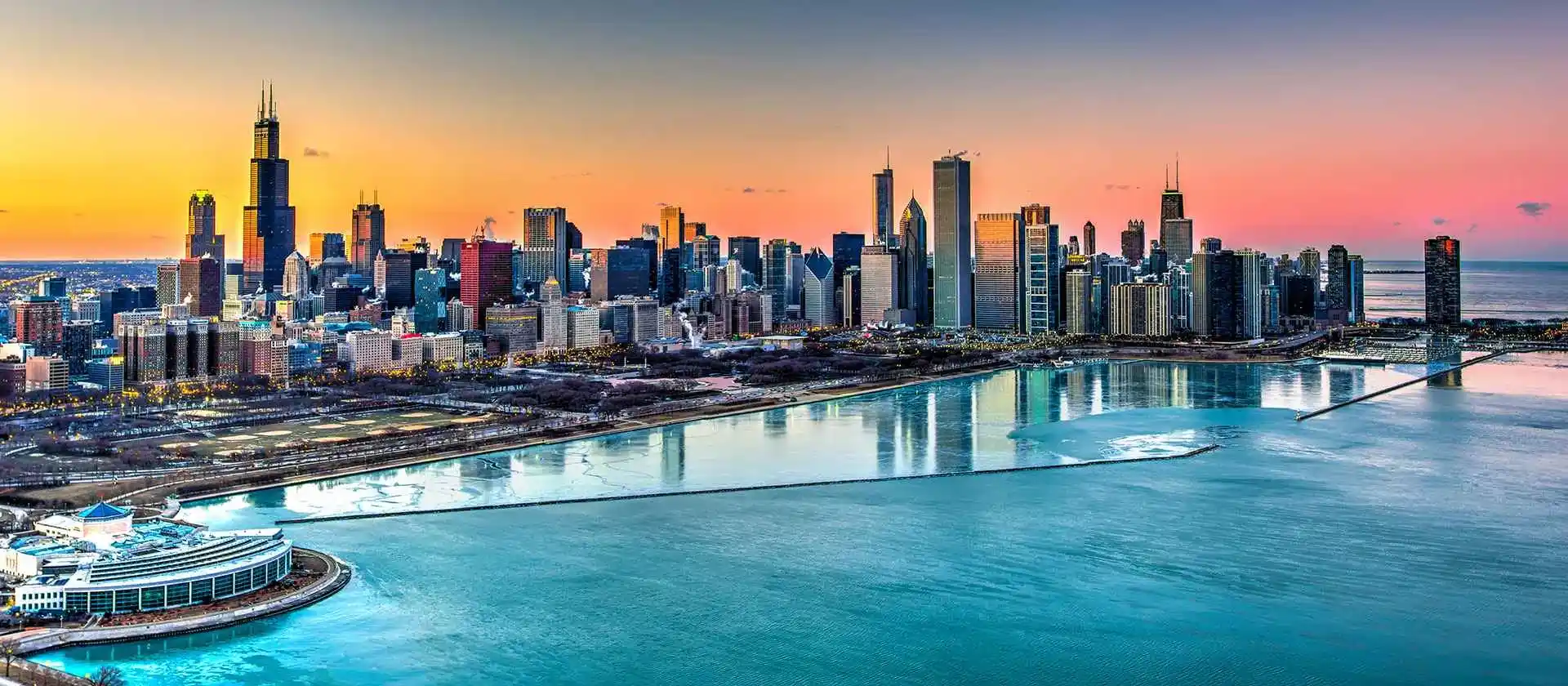 skyline of Chicago